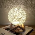 thumbnail image 1 of Rattan night light moon light 3.00 watts, 110.00 volts, 1 of 5