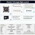 thumbnail image 3 of Controlador de Vuelo MicoAir743 Dual IMU STM32H743VIT6 Compatible con el Firmware PX4 para Piezas de Cuadricóptero RC FPV., 3 of 5