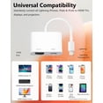 thumbnail image 2 of Adaptador Lightning a HDMI Microwoo para iPhone, Apple MFi, 2 of 8
