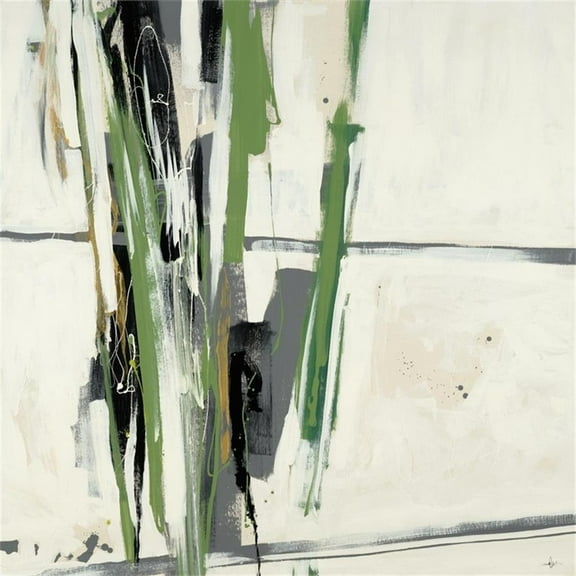 Giant Art 72x72 Through the Trees Fine Art Giant Canvas Print in Green