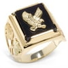Black Hills Gold Men's Eagle Ring