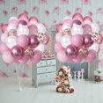 thumbnail image 5 of Pink White Balloons, 60pcs 12 inch Pink White Rose Gold Balloons, Pink White Metallic Rose Balloons for Birthday, Wedding, Graduation Party Decorations, 5 of 5