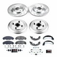 thumbnail image 3 of PowerStop Front and Rear Z23 Evolution Sport Brake Pad Rotor Drum and Shoe Kit Fits: FORD Select Models K15193DK, 3 of 10