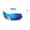 Bright white + gray plated ice blue, variant on TR90 Sports Sunglasses Cycling Goggles for Mountain Bike Running Pickleball