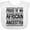 AA-White, variant on Inktastic Black History Proud African Ancestry Boys or Girls Baby Bib