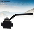 thumbnail image 4 of Brake Line Lock Shut Off Valve 1 8 NPT Billet Aluminum Fuel Flow Control Cut Off Valve with Anodized Finish for Hydraulic Brake Pipe, 4 of 7