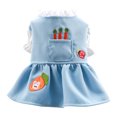 thumbnail image 2 of Visland Adorable Dog Dress Embroidery Unique Princess Costume Pets Clothing for Outdoor, 2 of 8