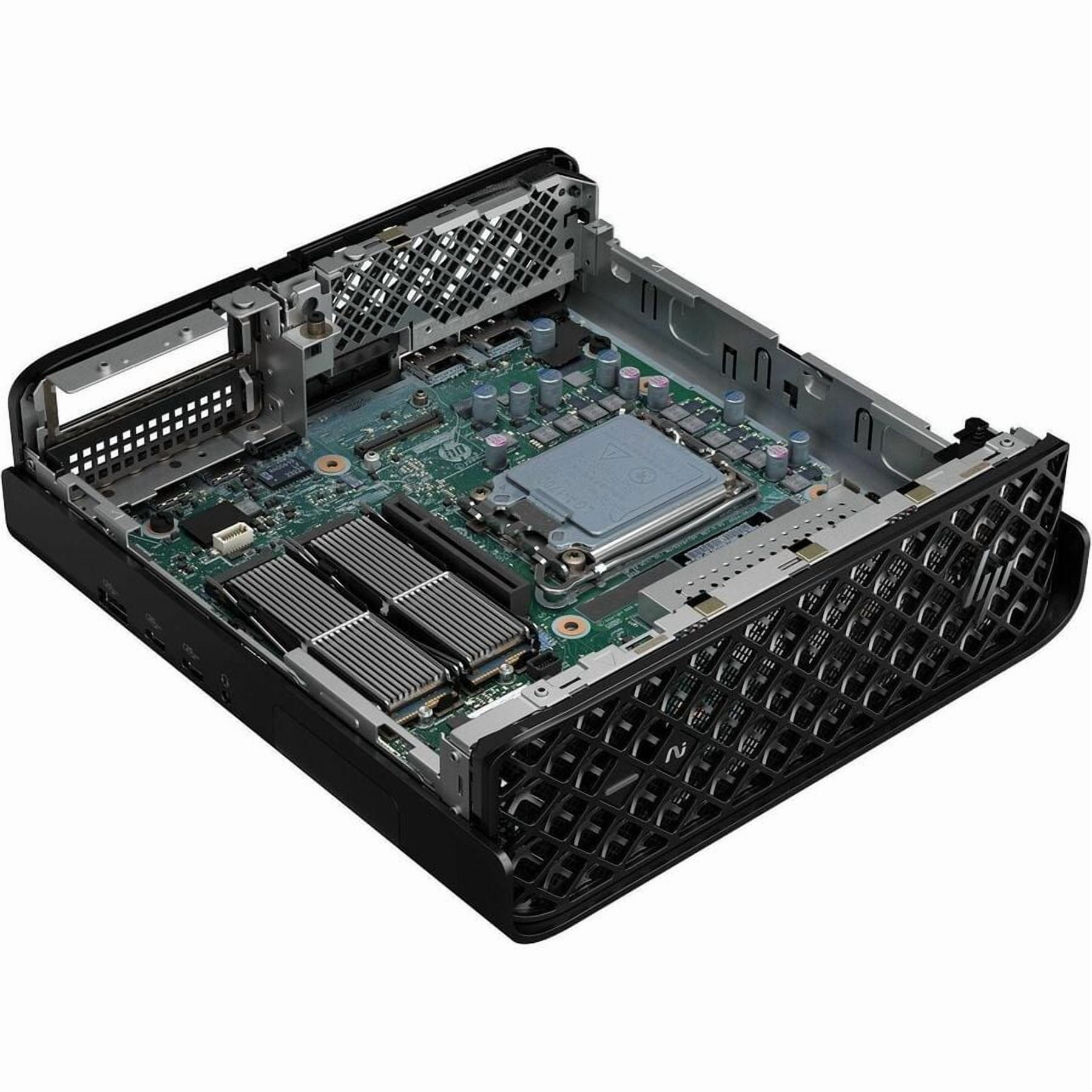 HP Z2 Mini G1i Workstation - 1 x Intel Core Ultra 7 265 - 16 GB - 512 GB SSD - Mini PC - Black - Intel W880 Chip - Windows 11 Pro - NVIDIA 8 GB Graphics - NVMe Controller - 0, 1 RAID Levels - Engli...