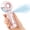 Pink, variant on TOBTOS Turbo Airflow 4-Speed Rechargeable Handheld Misting Fan with LED Display, Pink