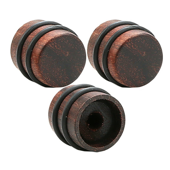 3 Pcs Accoustic Guitar Potentiometer Knob Power Amplifiers Bass Knob Guitar Knob Tuning Electric Guitar Wooden