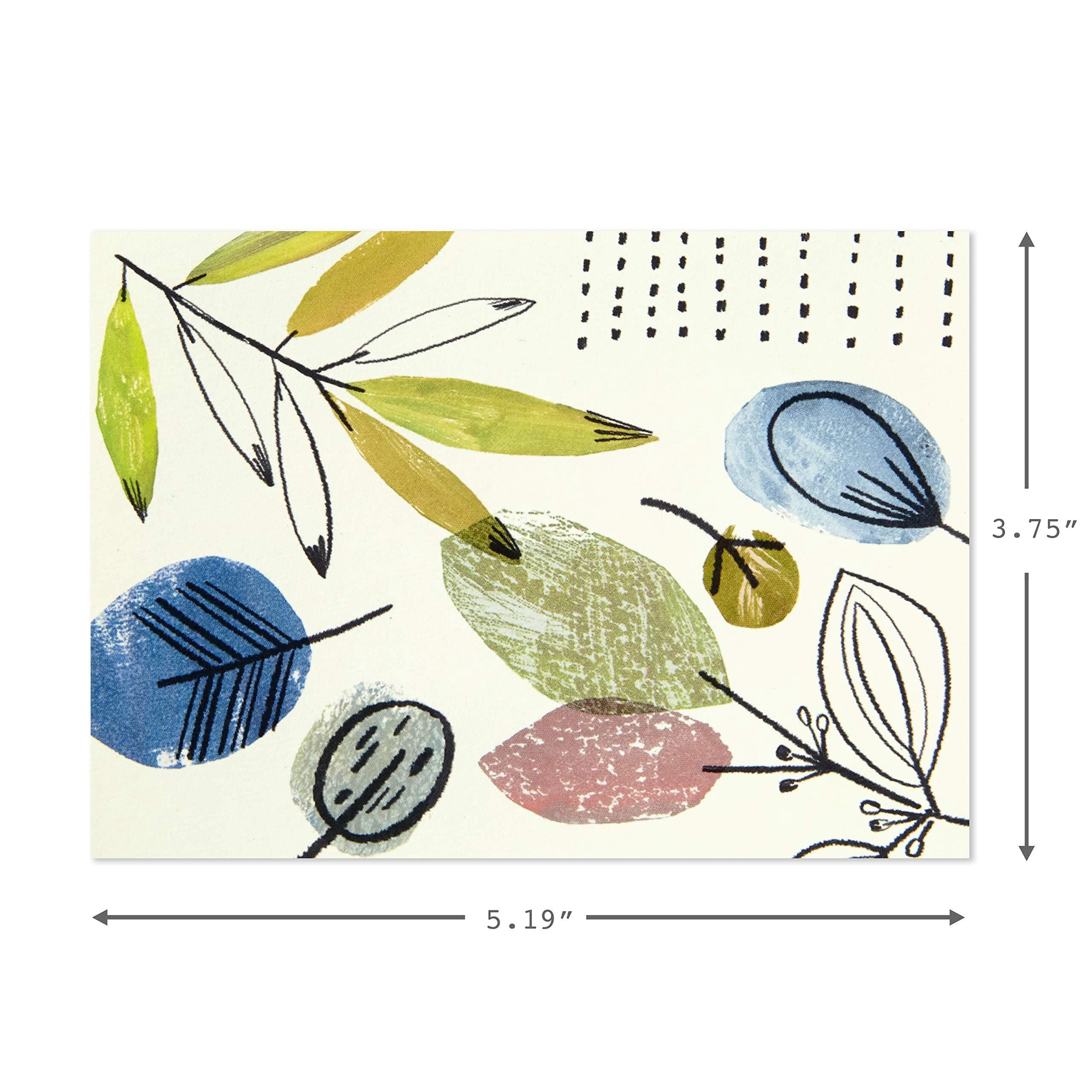 Hallmark Nature Prints Blank Greeting Cards with Envelopes, (48 Count)