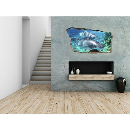 Startonight 48D Mural Wall Art Photo Decor Dolphins In Water Amazing Delectable 3D Bedroom Design Decor Collection Startonight 48D Mural Wall Art Photo Decor Dolphins In Water Amazing Delectable 3D Bedroom Design Decor Collection