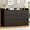 Black, variant on BEWISHOME 6 Drawer White Double Dresser for Bedroom, 47.2'' Chest of Drawer for Living Room