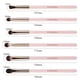 thumbnail image 2 of Set de brochas de maquillaje EVRCHGIEA de 6 piezas para difuminar sombras de ojos con estuche, 2 of 8