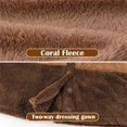 thumbnail image 5 of TEVEQ Unisex Capybara Costume Warm Flannel Cute Animal One-Piece Pajamas Oversized Hoodie, Halloween Christmas Sleepwear Jumpsuit Pajamas Brown Warm Flannel Capybara Pajamas for Christmas Brown L, 5 of 6
