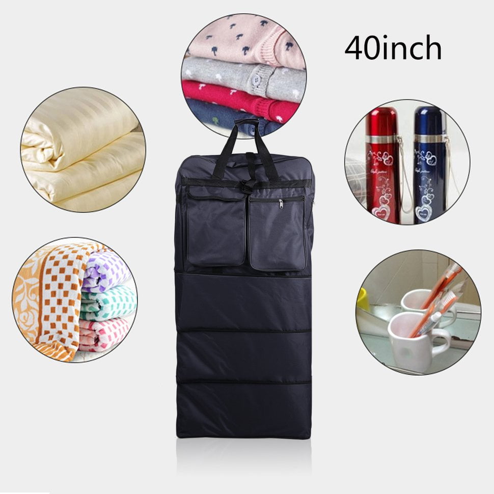 Fashion 40 Inch Bags Luggage Wheels Duffle Bag Folding Traveling Bags Large Capacity Clothes Organiser Tug Bags by