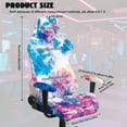 thumbnail image 4 of TSOVTHRID Galaxy Colorful Tie Dye Print 4 PCS Gaming Chair Covers Slipcovers Stretchy Gaming Chair Cover Set Dustproof Washable Office Desk Chair Cover with Armrest Covers, 4 of 7