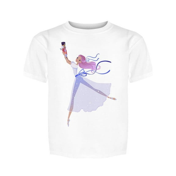 Dancer Holding A Nutcracker Tee Girl's -Image by Shutterstock
