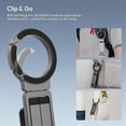 thumbnail image 2 of MA38 MagLock Phone Stand Magnetic Phone Stand for 16 15 14 13 Versatile with Hidden Hook for Slopes & Walls, 2 of 3