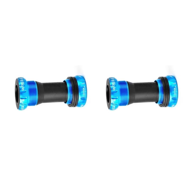 Wosthever Soporte inferior BB Pieza modificada Tipo de presión Eje de bicicleta Componentes de bicicleta Azul 2Conjunto