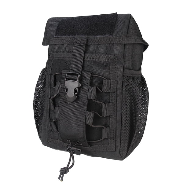 Riñonera táctica multibolsillos, bolsa Molle, supervivencia de emergencia para negro kusrkot Bolsa Molle