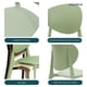 thumbnail image 4 of CONJUNTO DE MESA EXTERIOR LODI BLANCO CON 4 SILLAS DE EXTERIOR MASSA COLOR AGAVE, 4 of 6