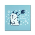 thumbnail image 2 of Trademark Fine Art "Christmas Party Cat" Canvas Art by Carla Martell, 2 of 4