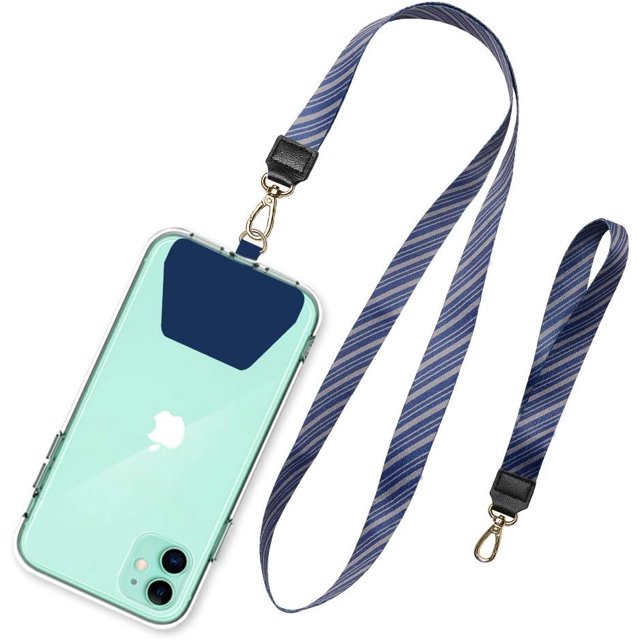 Cordón para teléfono celular, correa para el cuello universal para teléfono Wirst Lasso Leash para sistema de sujeción de seguridad para teléfono inteligente