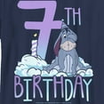 thumbnail image 2 of Boy's Winnie the Pooh Eeyore 7th Birthday Graphic Tee Navy Blue Medium, 2 of 4