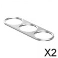 thumbnail image 1 of 2x Protector de Lente de Cámara Protectores de Tapa Trasera Argent 2 piezas, 1 of 8