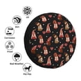 thumbnail image 4 of Naloa Valentine Gnome PVC Leather Spare Tire Wheel Cover for Car Truck SUV Camper Trailer Universal Fit many size15 inch, 4 of 6
