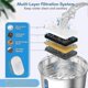 thumbnail image 4 of Cat Water Fountain, 108oz/3.2l Cat Fountain, Automatic Dog Water Dispenser With Led Light And Circulating Filtration System For Cats, Dogs, Multiple P, 4 of 5