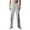 Gray, variant on Stamzod Men's Pants Solid Color Casual Loose Stretch Waist Take Off Bedridden Car Pants Blue S