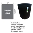 thumbnail image 3 of GeoPot 9 Pot System with 5 gal Pots, 3 of 4