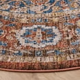 thumbnail image 3 of Safavieh Bijar Rhona Oriental Area Rug, Brown/Rust, 9' x 9' Round, 3 of 9