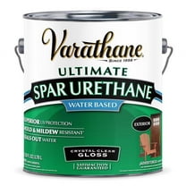 1 gal Rust-Oleum 250031 Clear Varathane Water-Based Interior & Exterior Ultimate Spar Urethane, Gloss