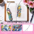 thumbnail image 6 of Toorise 8 Pcs Diamond Art Bookmark DIY Bird Craft with Tassel Practical Diamond Art Bookmark Kit for Beginner Reader Book Lover Present 7.68x1.97in，colorful, 6 of 11