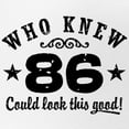 thumbnail image 2 of CafePress - Funny 86Th Birthday - Adjustable Unisex Printed Trucker Hat with Mesh Back, 2 of 8