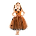thumbnail image 4 of Herrnalise Niños Niñas Halloween Moda Lindo Costura Color Lentejuelas Malla Ahueca Hacia Fuera Vestido de Princesa ¡Descuento!, 4 of 8
