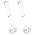 thumbnail image 3 of 2pcs Stainless Steel Hand Whisks Spring Coil Egg Beater Multifunction Milk Blender Kitchen Gadget, 3 of 7