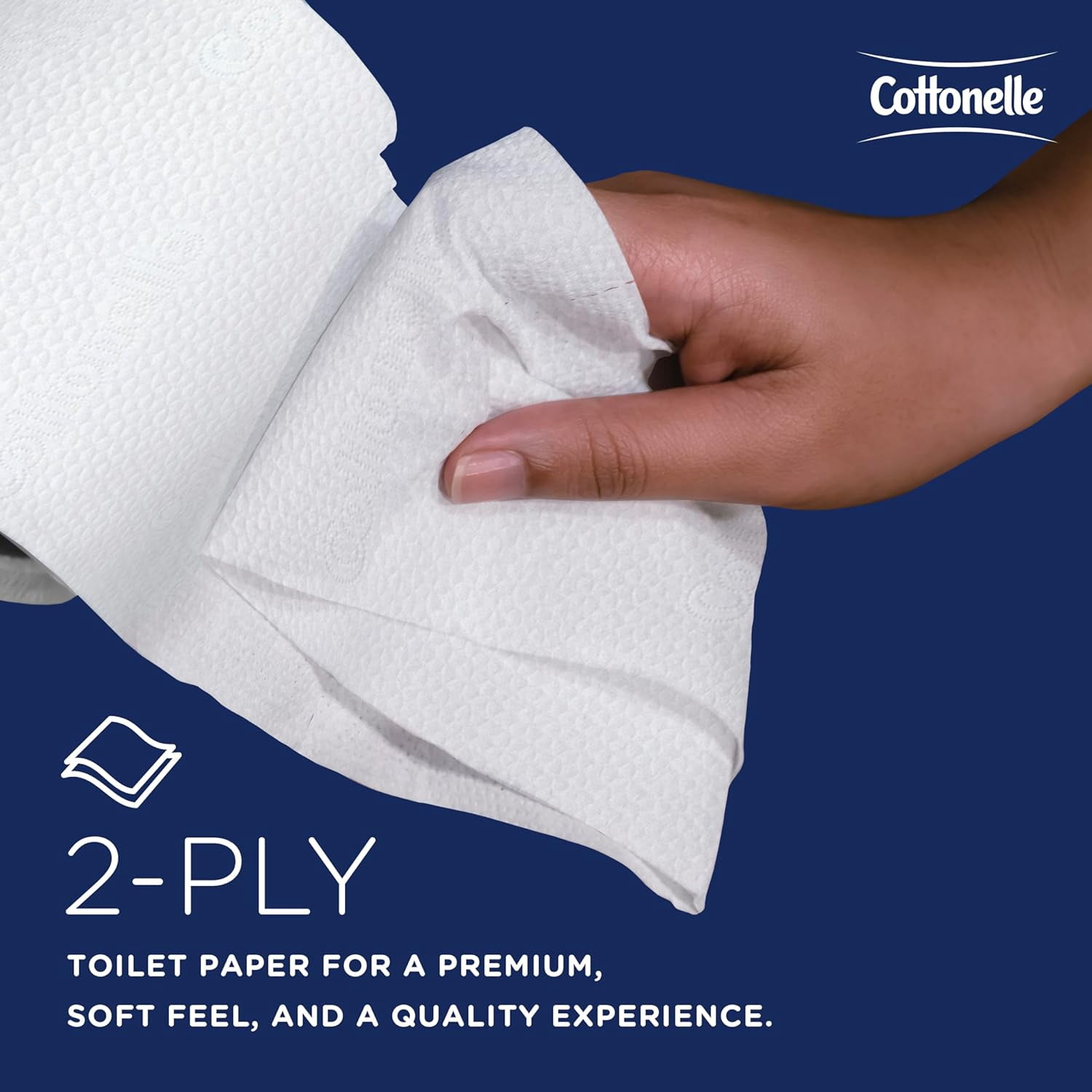 Thunder Standard Roll Bulk Toilet Paper (13135), 2-Ply, White, Compact for Easy Storage (20 Rolls of 451 Sheets, 9,020 Sheet Total)