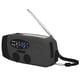 thumbnail image 1 of Radio de MANIVELA Bling Bling solar con linterna LED meteorológica, 1 of 14