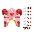 thumbnail image 1 of TIELUTT Valentine's Day A for Romance and Sport Let's Swing Automatic Pitching compatible with Machine Live Us Open Tennis Automatic Pitching compatible with Machine Baseball Home Tennis Baby First F, 1 of 7