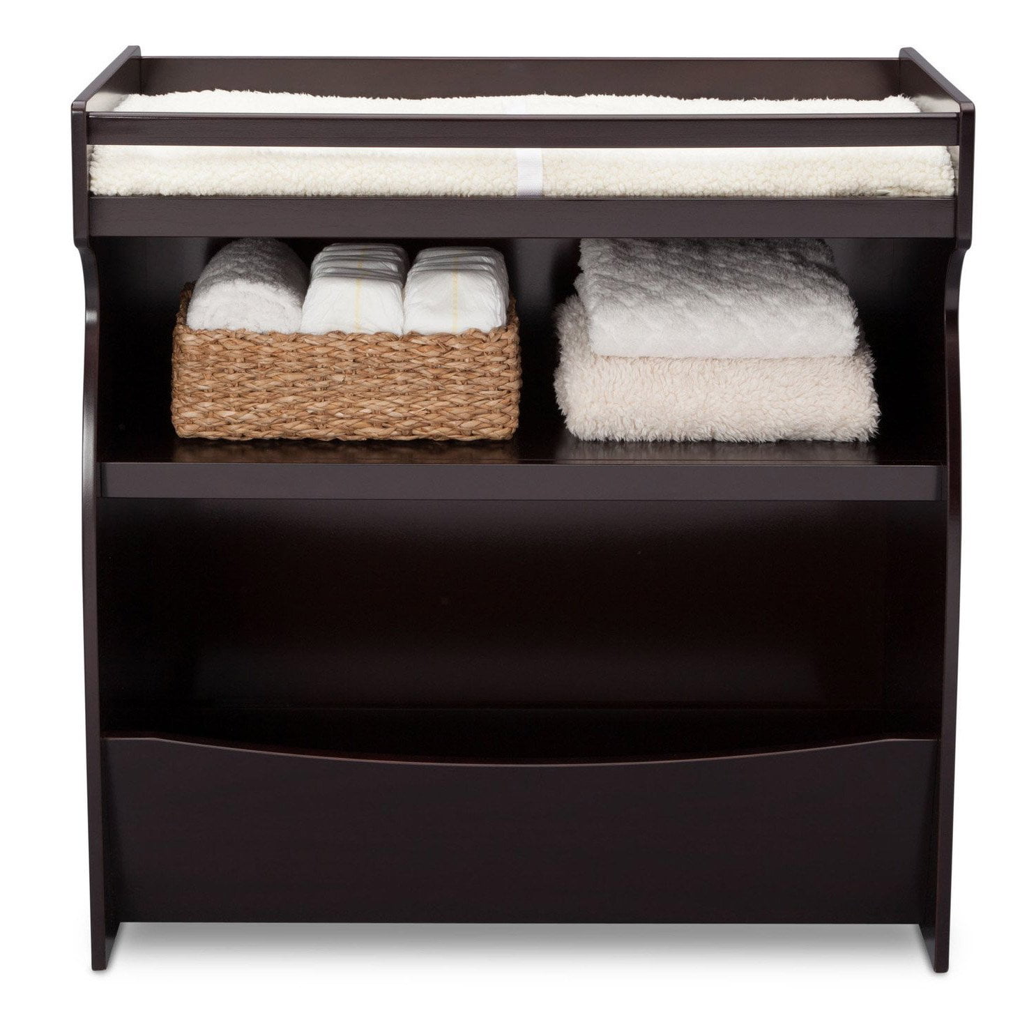 dark chocolate changing table