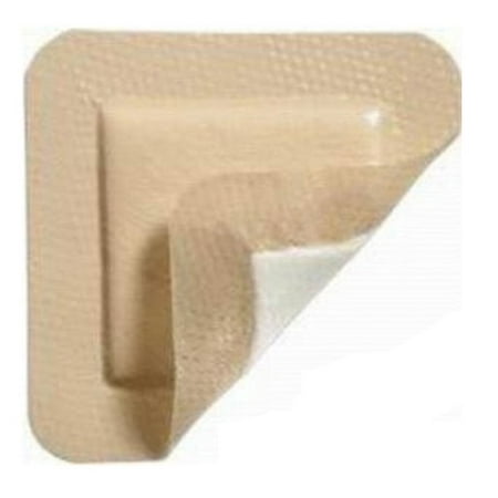 Foam With Adhesive Allevyn gentle gel adhesive hydrocellular foam dressing with border, 5