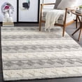 thumbnail image 3 of Mark&Day Wool Rugs, 2x3 Colville Cottage Charcoal Area Rug, White Beige Black Carpet for Living Room, Bedroom or Kitchen (2' x 3'), 3 of 12