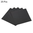 thumbnail image 3 of Uxcell Table Name Place Cards,25 Pack Favor Decor Foldable Blank Card, Black, 3 of 5