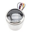thumbnail image 1 of Boat Water Temp Oil Pressure Voltmeter Multifunctional Digital Display Triple Gage Set for RVs Boats, 1 of 7