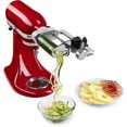 thumbnail image 4 of KitchenAid Spiralizer Plus Attachment with Peel, Core and Slice, Silver, 4 of 6