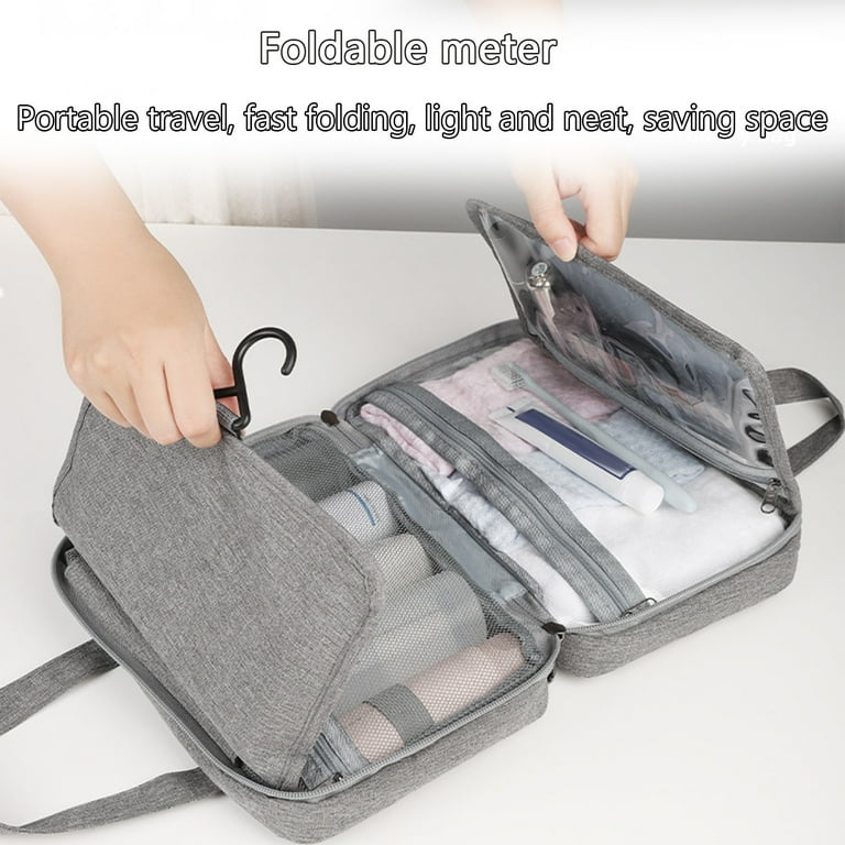 Travel Toiletry Bag for Women, Dopp Kit for Men, Waterproof Makeup